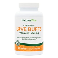 NaturesPlus Love Buffs Chewable Buffered Vitamin C Natural Orange