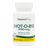 NaturesPlus Shot-O-B12 Wild Berry