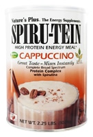 NaturesPlus Spiru-Tein High Protein Energy Meal Cappuccino