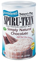 NaturesPlus Spiru-Tein® High Protein Energy Meal Simply Natural Chocolate