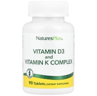 NaturesPlus Vitamin D3 and Vitamin K Complex