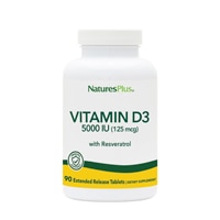 NaturesPlus Vitamin D3 with Resveratrol