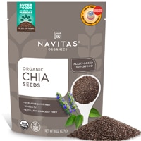 Navitas Organics Organic Chia Seeds Omega-3s & Fiber