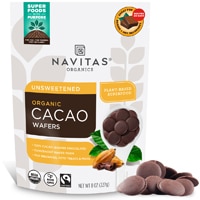 Navitas Organics Organic Unsweetened Cacao Wafers