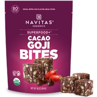 Navitas Organics Superfood + Bites Cacao Goji