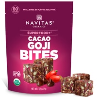 Navitas Organics Superfood+ Bites Cacao Goji
