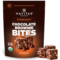 Navitas Organics Superfood+ Bites Chocolate Brownie