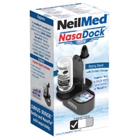 NeilMed NasaDock Plus Nasal Drying Stand - Black