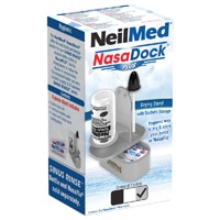 NeilMed NasaDock Plus Nasal Drying Stand - Gray