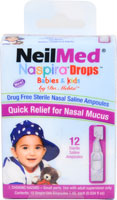 NeilMed Naspira Drops Drug Free Sterile Nasal Saline Ampoules