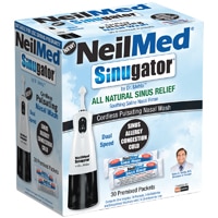 NeilMed Sinugator Cordless Pulsating Nasal Wash Kit