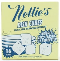 Nellie's Dishwasher Detergent Cubes Plastic Free