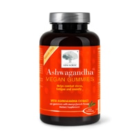 New Nordic Ashwagandha Vegan Gummies Mango Peach