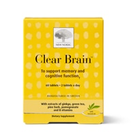 New Nordic Clear Brain - Supports Cognitive Health and Memory