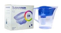 New Wave Enviro Barrier Water Twist Filter Pitcher Blue