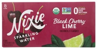 Nixie Organic Sparkling Water Black Cherry Lime