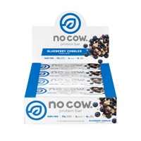 No Cow Protein Bar Blueberry Cobbler