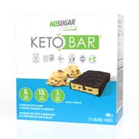 No Sugar Company Keto Bar Chocolate Chip Cookie Dough