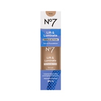 No7 Lift & Luminate Triple Action Serum Foundation SPF 15 - Honey