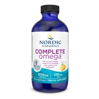 Nordic Naturals Complete Omega Liquid Fish Oil Lemon