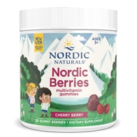 Nordic Naturals Kids Nordic Berries Multivitamin 3+ Years Cherry Berry