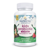 Nordic Naturals Kids Probiotic with Prebiotic Fiber Berry