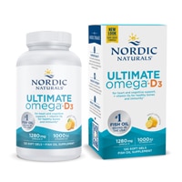 Nordic Naturals Ultimate Omega-D3 Lemon