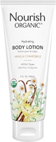Nourish Organic Hydrating Body Lotion Vanilla Chamomile