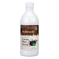 NuNaturals Non-GMO NuStevia Syrup Cocoa Mint