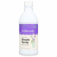 NuNaturals Non-GMO NuStevia Syrup Simple