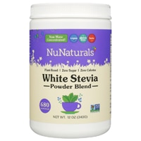 NuNaturals Non-GMO White Stevia Powder