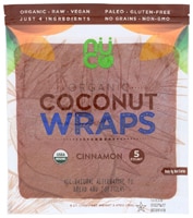 Nuco Organic Coconut Wraps Cinnamon