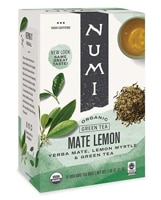 Numi Organic Tea Rainforest Mate Lemon Green Tea