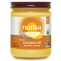 Nutiva Organic Coconut Oil - Buttery Flavor