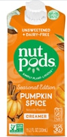 Nutpods Dairy-Free Creamer Unsweetened Pumpkin Spice