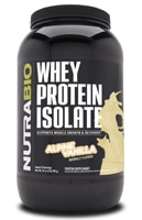 NutraBio Whey Protein Isolate Alpine Vanilla