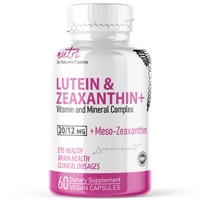 Nutri Lutein Zeaxanthin & Meso-Zeaxantin Triple Caretenoid Vision Complex