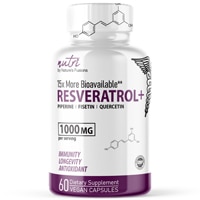 Nutri Resverperine+ Trans-Resveratrol with Black Pepper & Fisetin