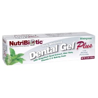 NutriBiotic Dental Gel Plus Truly Whitening Wintergreen