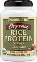 NutriBiotic Organic Rice Protein Chocolate