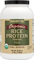 NutriBiotic Organic Rice Protein Plain