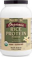 NutriBiotic Organic Rice Protein Vanilla