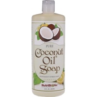 NutriBiotic Pure Coconut Oil Soap Refill Peppermint & Bergamot
