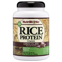 NutriBiotic Raw Rice Protein Powder Chocolate