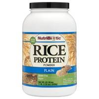 NutriBiotic Rice Protein Powder Raw Plain