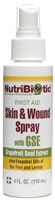 NutriBiotic Skin & Wound Spray with GSE