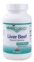 NutriCology Liver Beef Natural Glandular