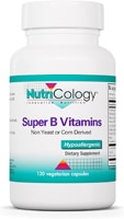 NutriCology Super B Vitamins Non Yeast or Corn Derived