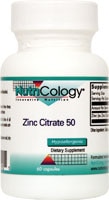 NutriCology Zinc Citrate 50