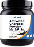 Nutricost Activated Charcoal Powder Unflavored